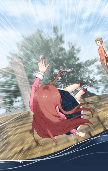 原创漫画《我的四分之一男友》:我就掉湖里这么一会,竟多了四个男朋友