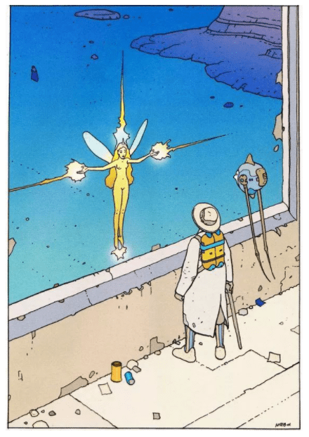 va大师说第33期 | 一起进入法国泰斗漫画家莫比斯的概念艺术世界