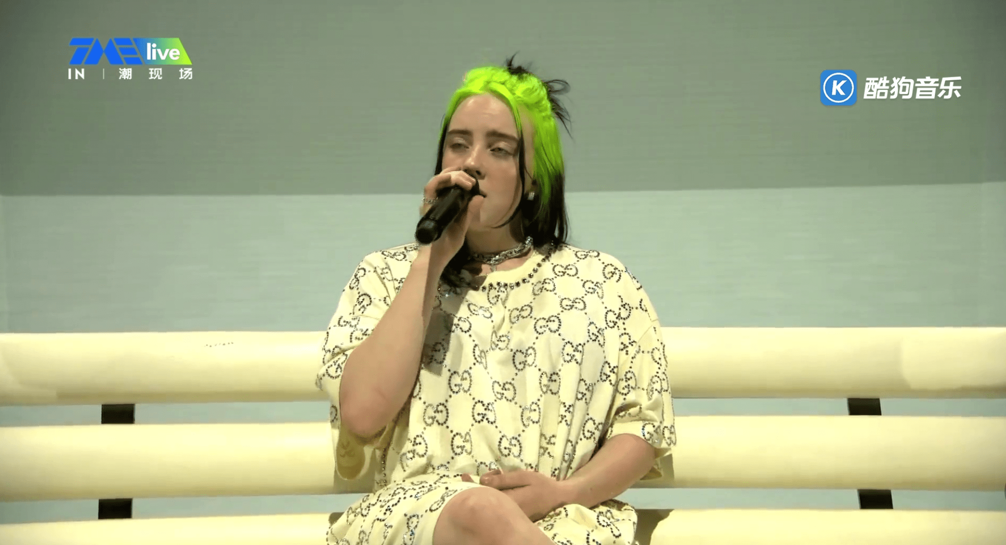 11月21日晚20:00,"音乐鬼才少女"billie eilish惊喜空降tme live潮