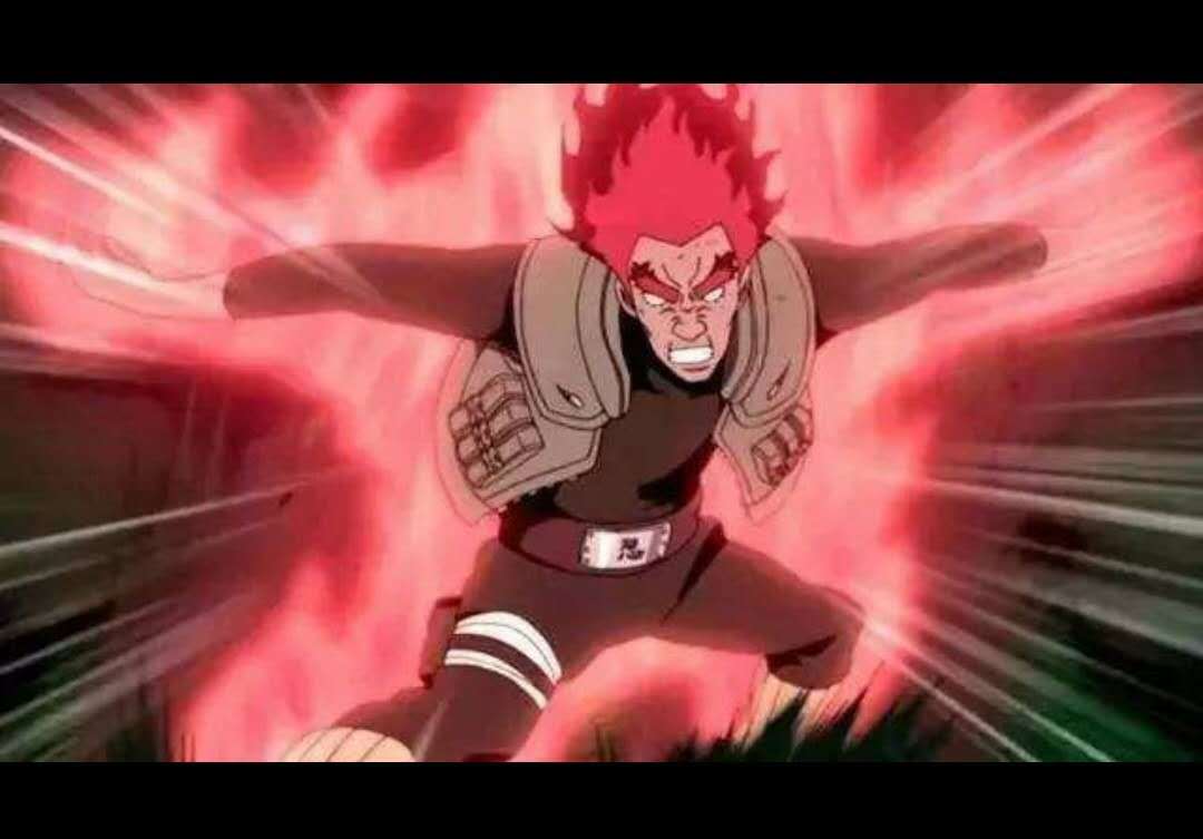 火影忍者人物说第二弹活力四射的苍蓝猛兽凯皇迈特凯