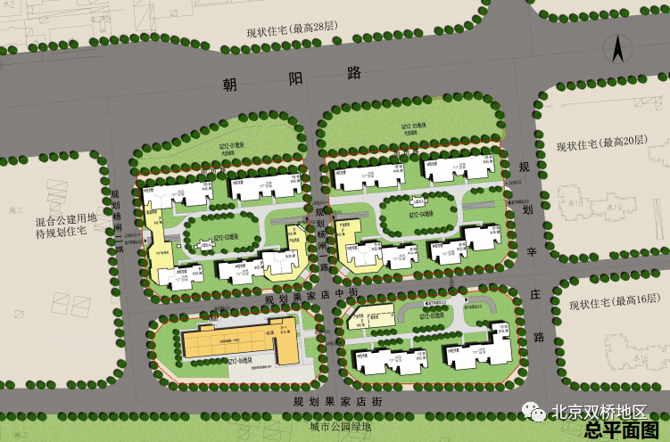 同时与正在建设的朝阳医院东院区距离更近,未来可以通过双桥东路北延