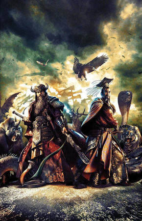 阪泉之战发生在神农氏时代末期,神农氏势衰,部落之间战争频发.