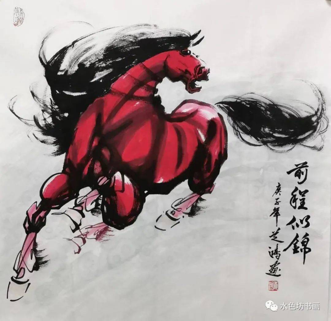 画家专栏 │道鸿——此心随马去,迢递过千峰