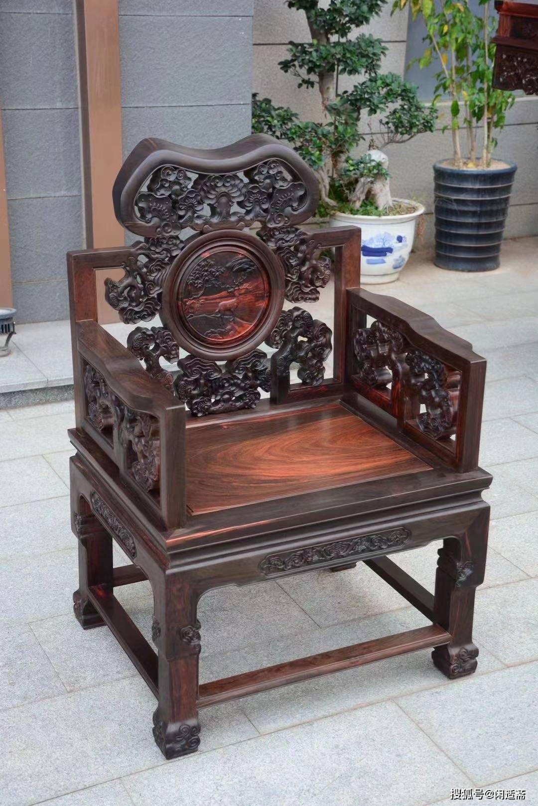 厅堂镇宅重器老挝大红酸枝二膘老料中堂红木家具十二件套