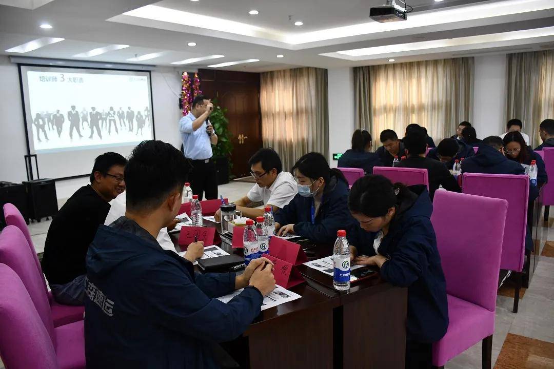 原创打造讲师团队赋能网络发展汇森总部开展内训师培训