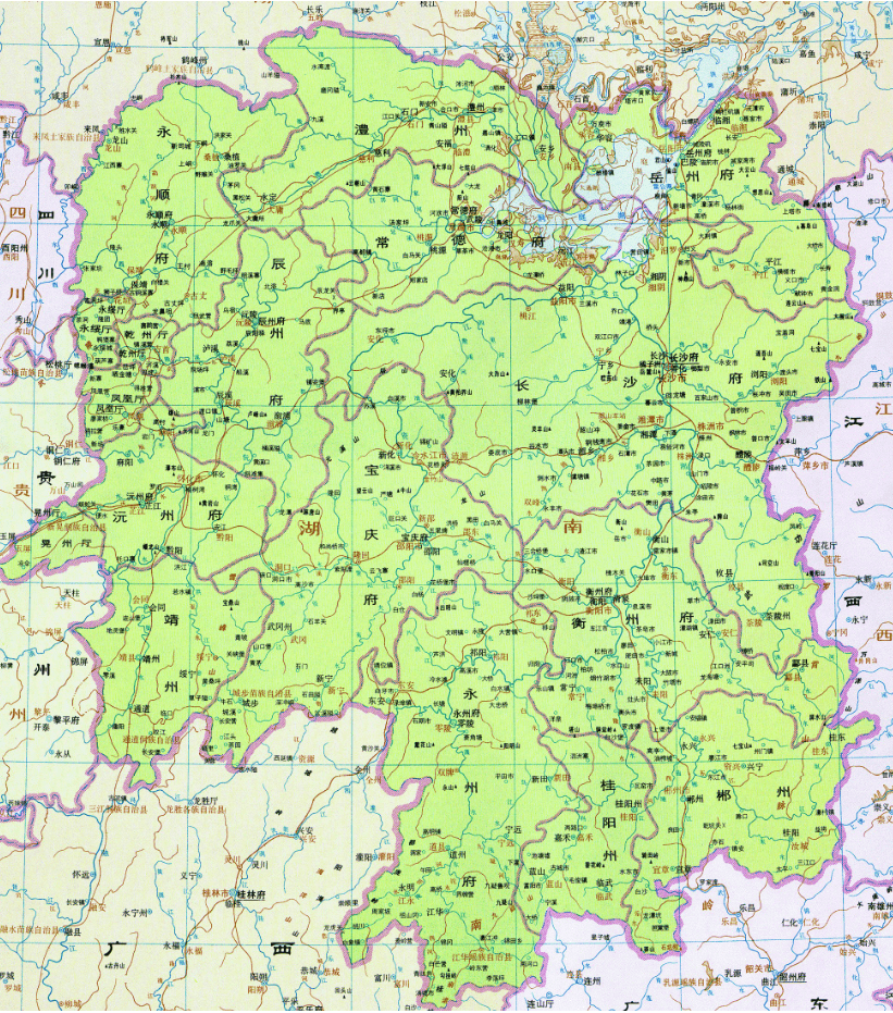 清初,把湖广分为湖南,湖北两省,为何湖南的省会最初却不在长沙