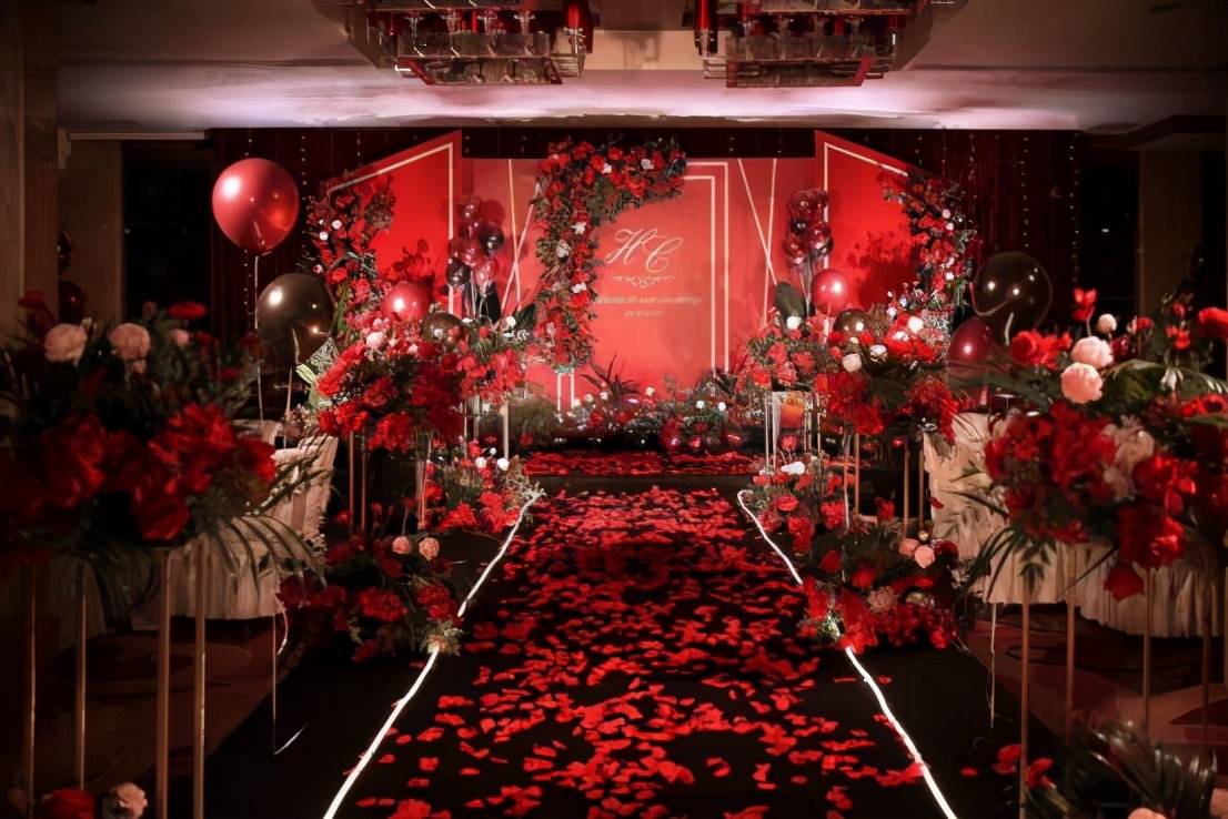 (凌云温泉婚庆会场实景)