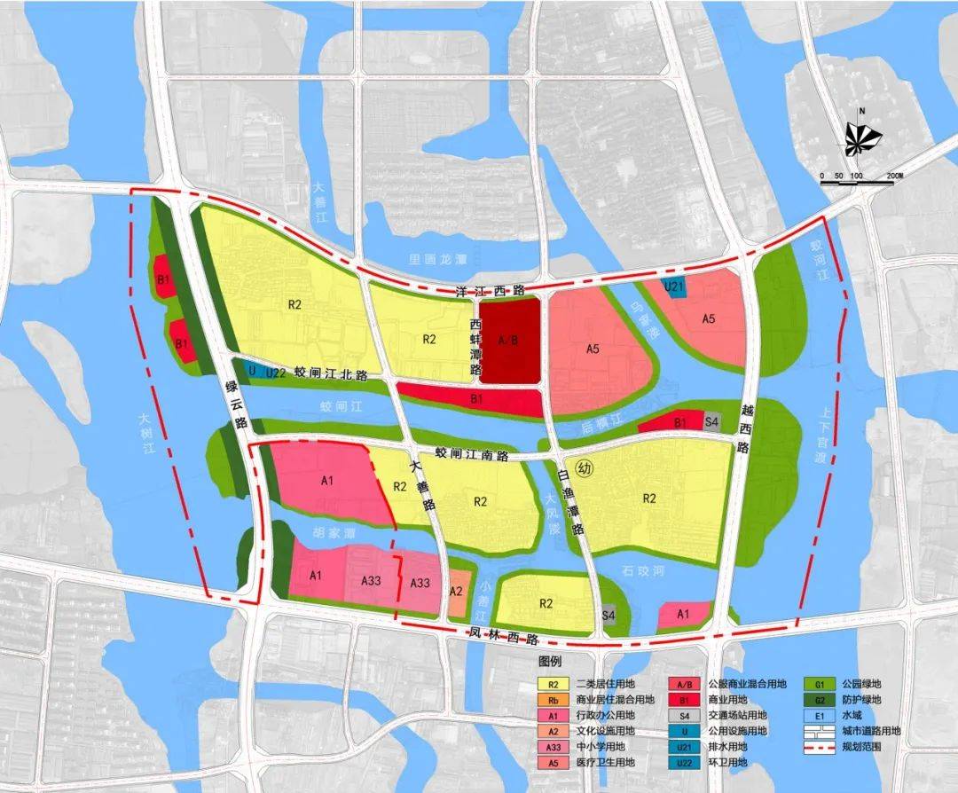 绍兴市越城区规划图图片