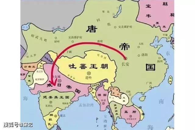 李世民派此人出使天竺,此人却借兵灭了天竺,李世民的反应亮了_阿罗那顺