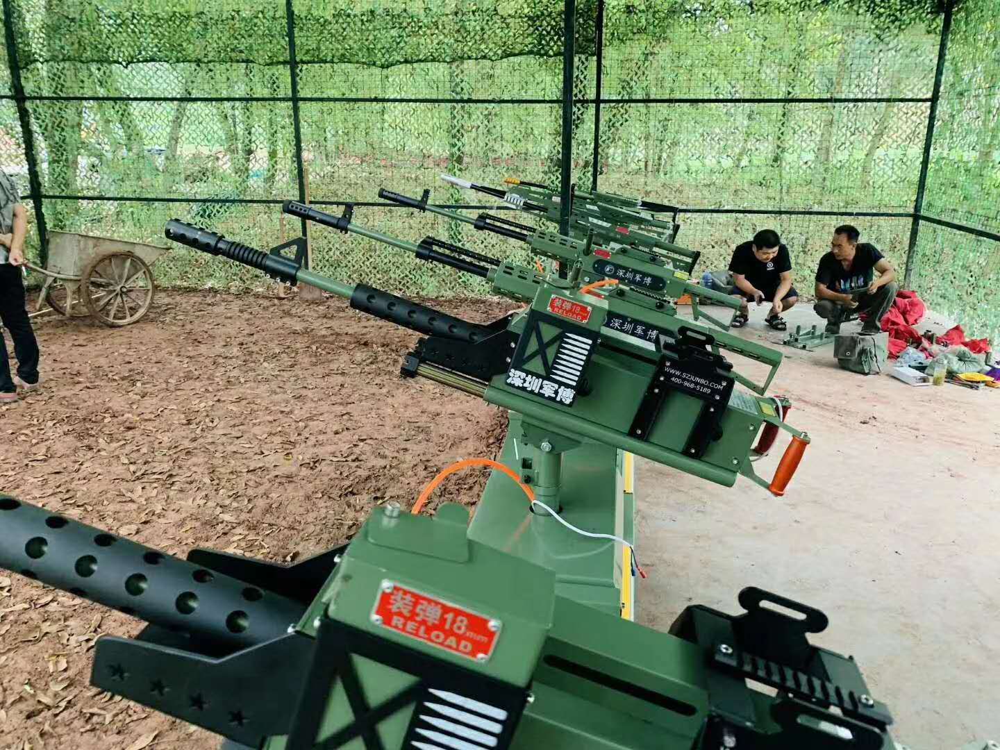 军博游乐气炮设备的定期维护保养和安装的方法有哪些?