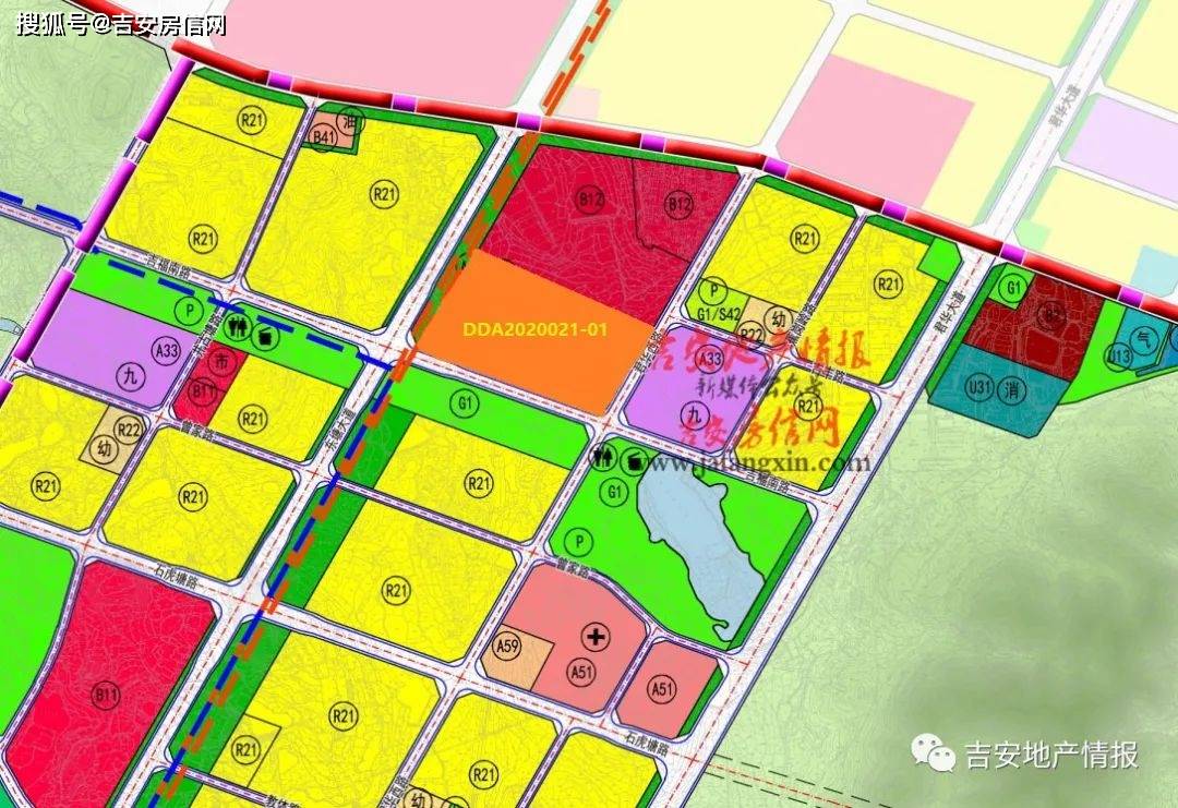 16亿起拍107亩学校商业公园三大配套吉州区一宗住宅地块出让