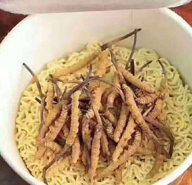 吃泡面的4种不同境界虫草泡面不算啥图4吃出了西餐的感觉