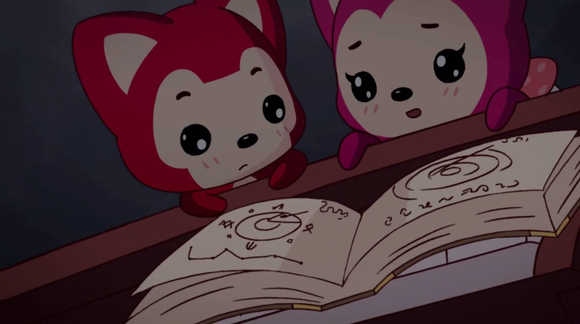 阿狸把幸运分给了桃子,独自承受不幸,最后桃子说的话太感人