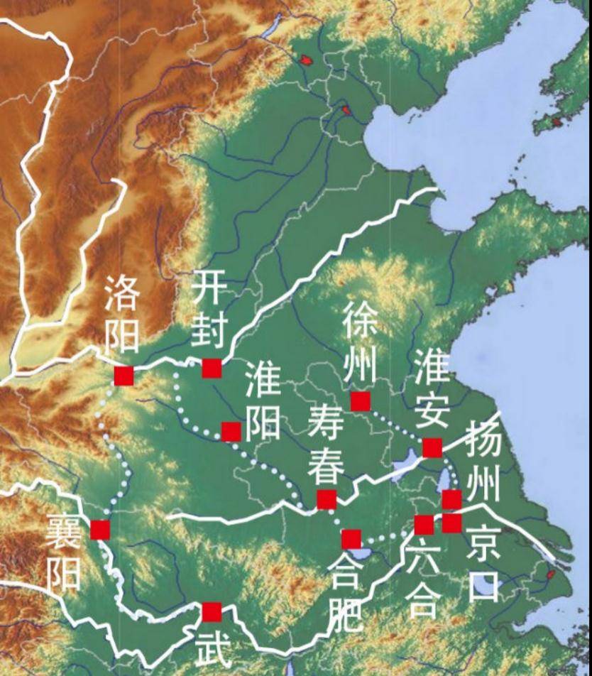 守江必守淮，守江必守淮,守淮必守徐