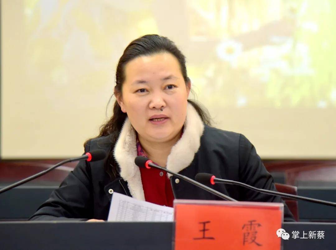 县委常委,宣传部长,县政府副县长王霞等出席会议并讲话.