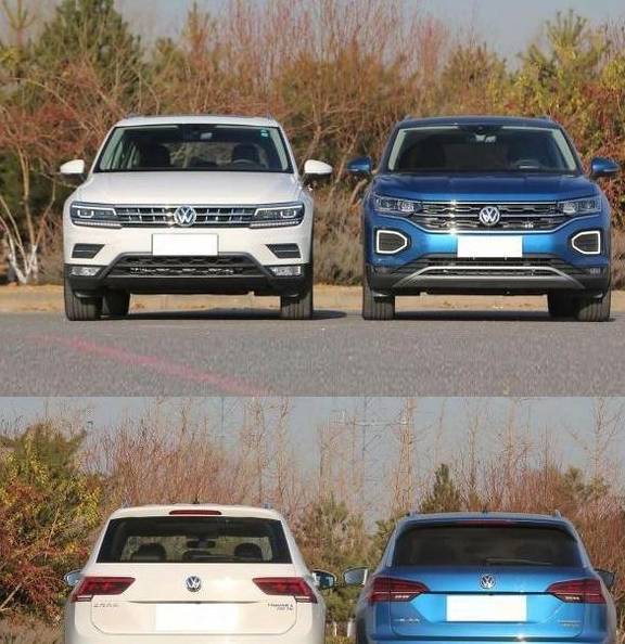 而探岳的真正竞争对手是途观l,这两款车在尺寸上也比较相似,但是从