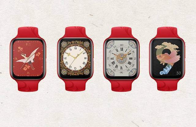 oppo watch 故宫新禧版发布,精美颜值引发热议_手表