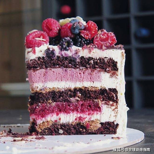 看这些诱人的蛋糕切面,隔着屏幕都闻着香!