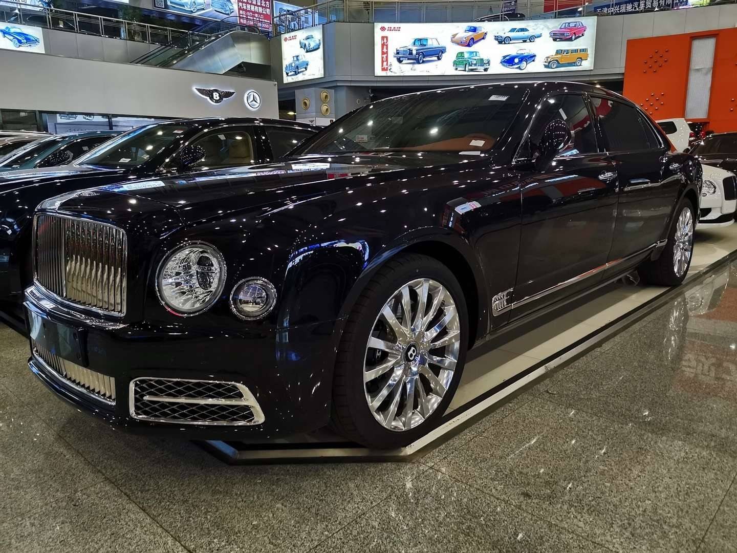 新款宾利慕尚加长版现车奢华轿跑触底价