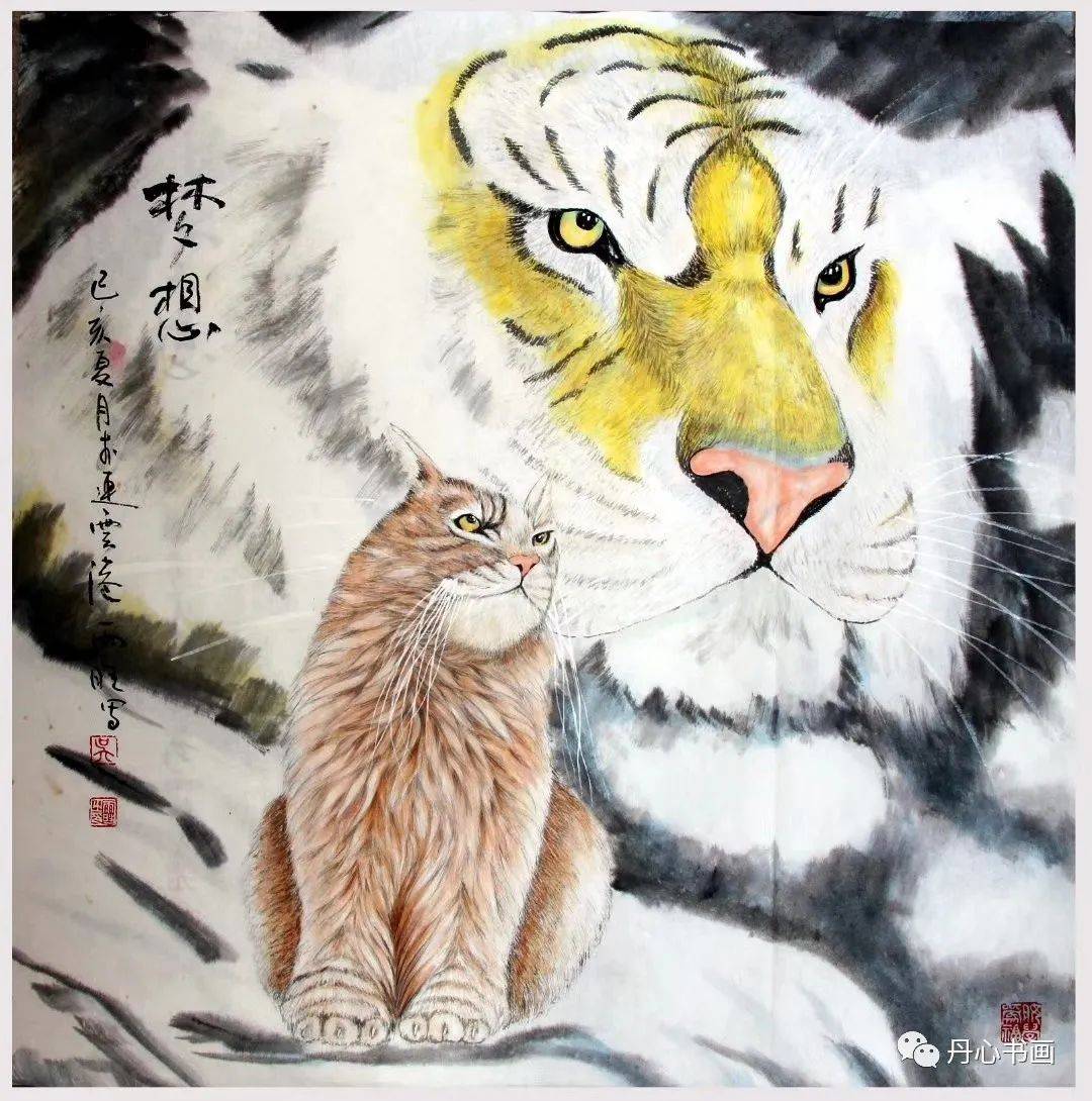 神女伏虎下凡来祥龙献瑞步步高
