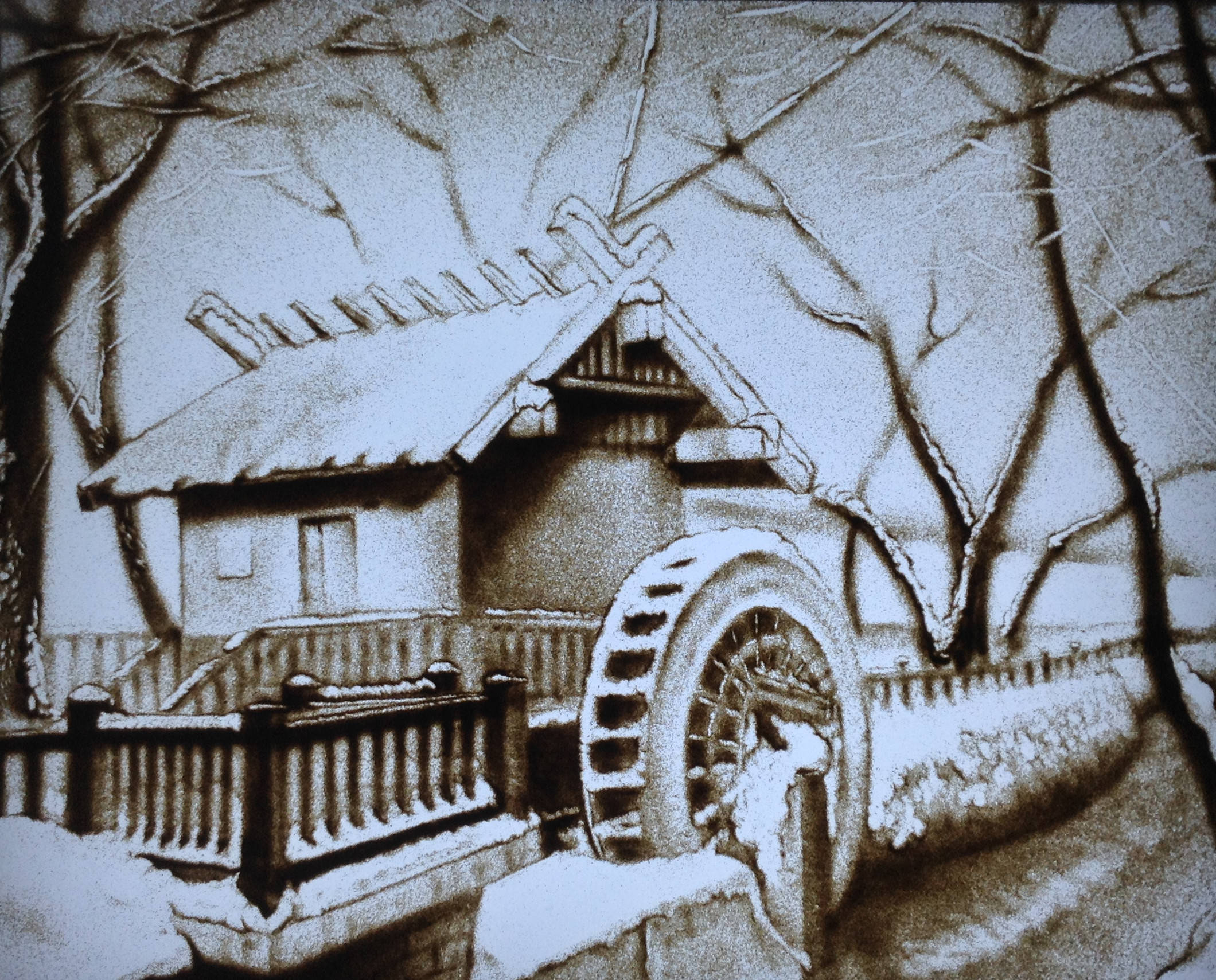 人类社会为什么需要艺术家和思想家?_沙画