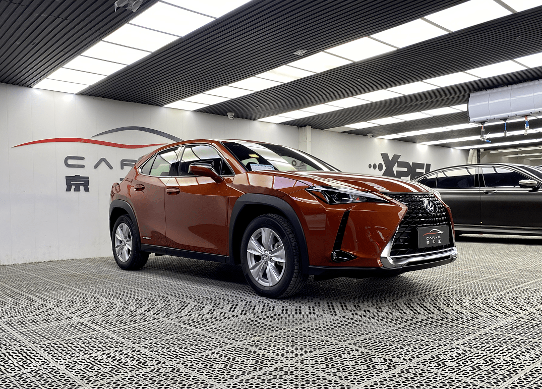 烈焰玛瑙色丨雷克萨斯ux精美施工xpel隐形车衣