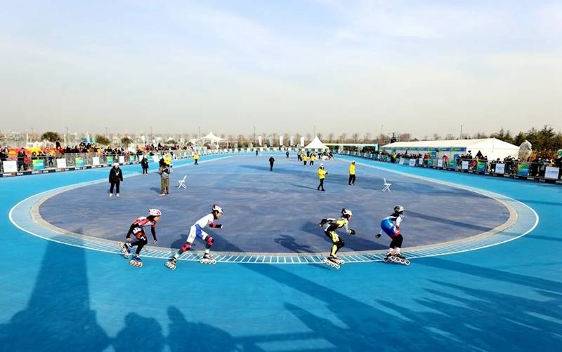 阎良石川河极限运动中心迎来"首秀"_场地