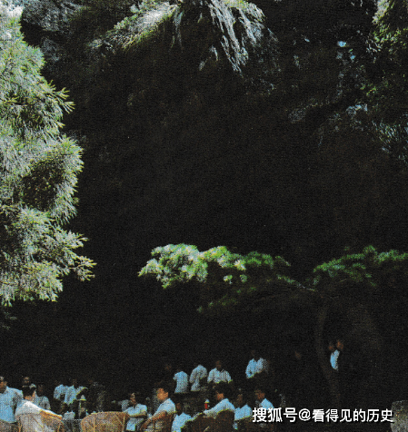 老照片 1978年江西庐山  游览避暑的好地方