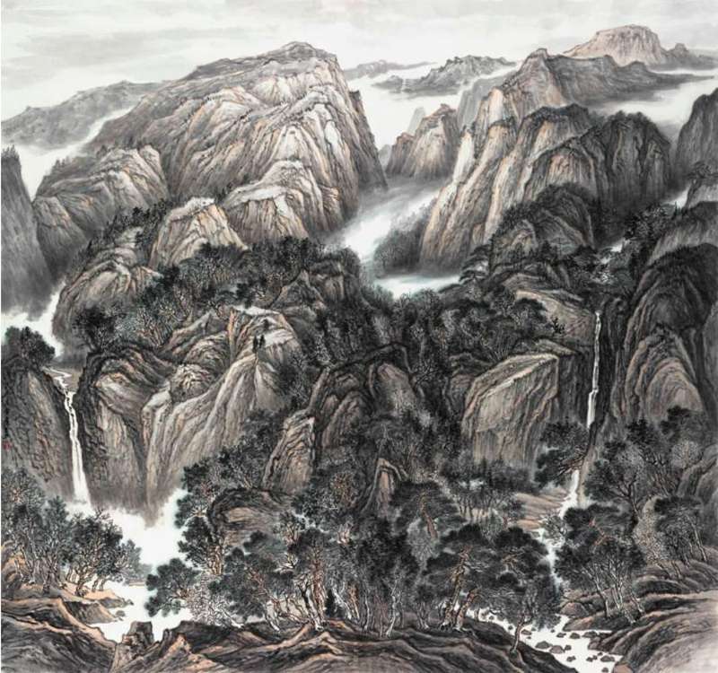 谙古意抒今情雷虎国画新作赏析