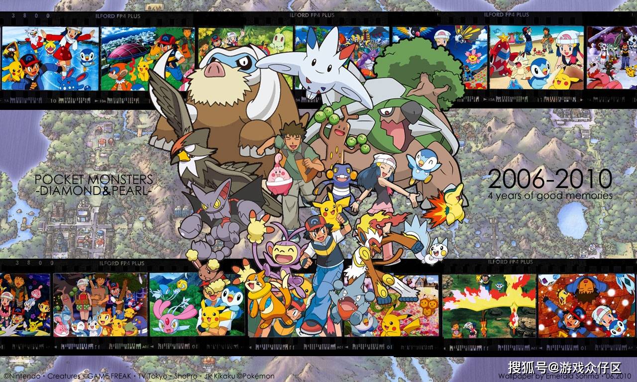 口袋妖怪全系列:史诗级大集合,挥泪分享口袋妖怪,皮卡皮卡