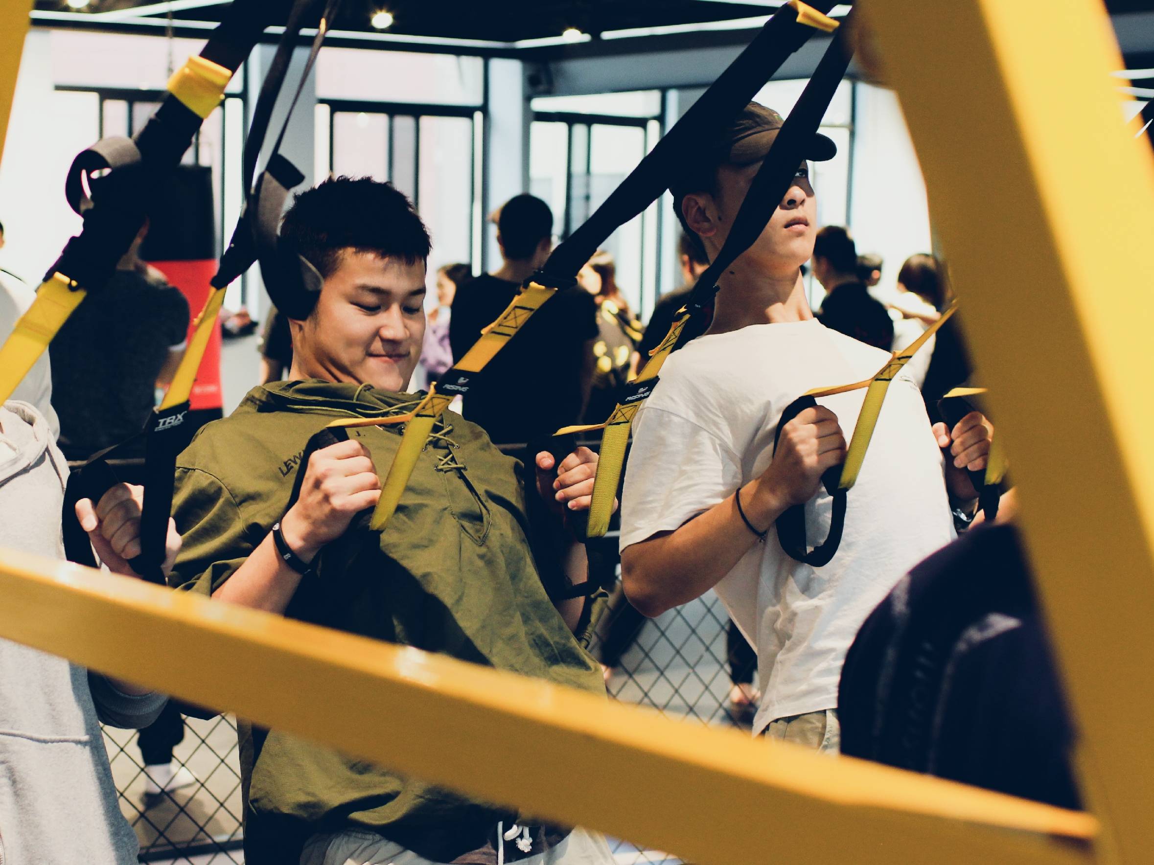 耀火健身学院南通校区课堂记实