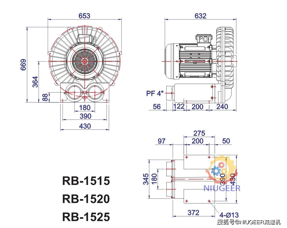 rb151511kw台湾全风风机的型号是什么意思