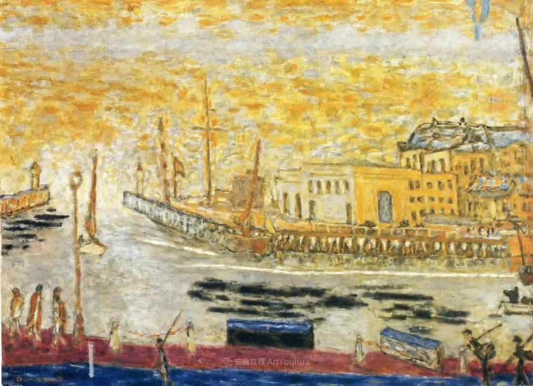 以色彩而闻名法国著名画家皮埃尔博纳尔油画作品欣赏