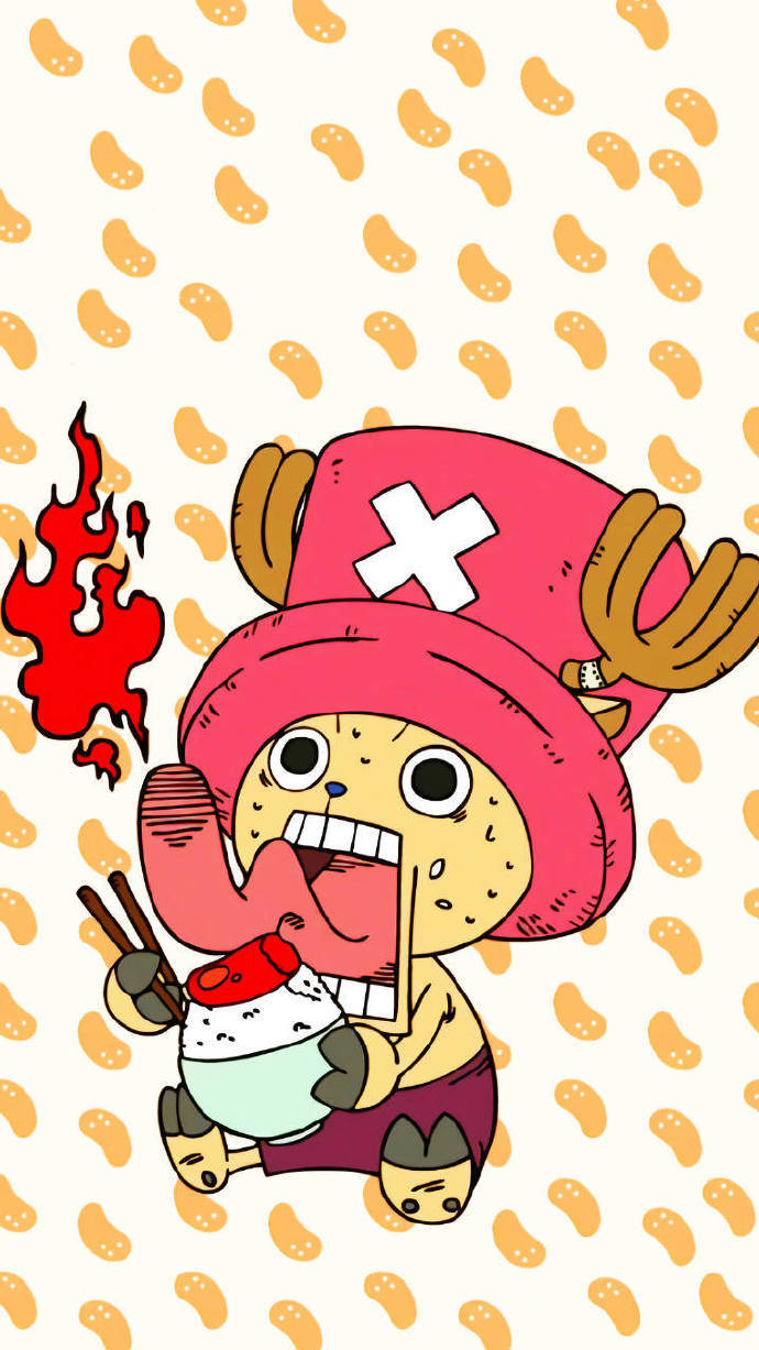 开心的乔巴#海贼王