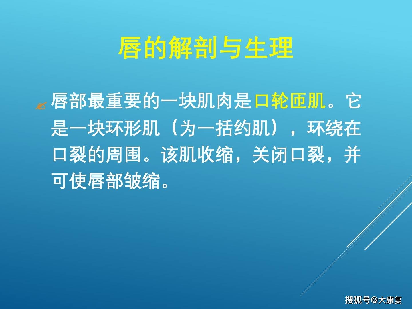 口部運動治療基礎知識