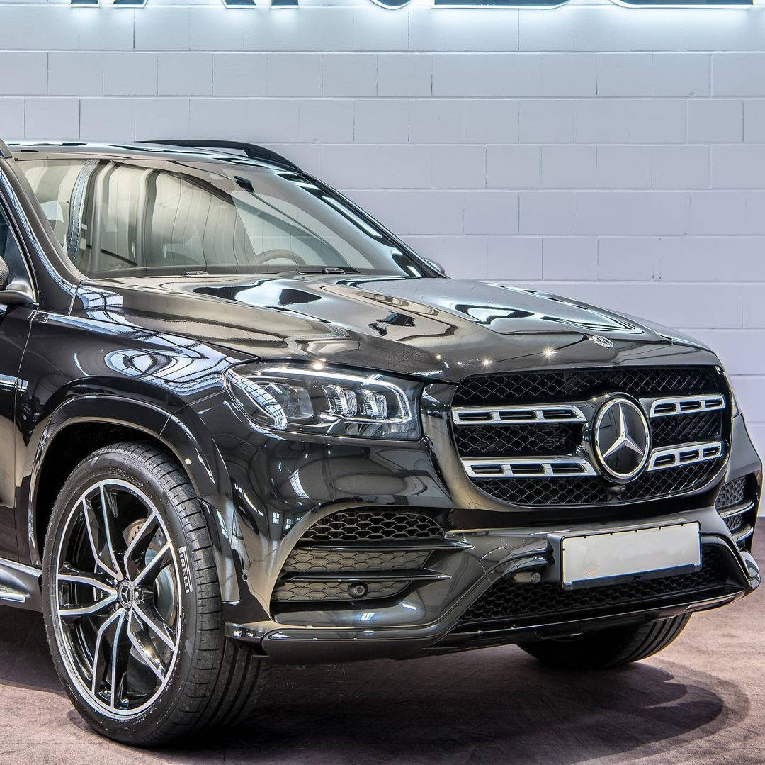 全新奔驰gls580实拍外观大气内饰豪华