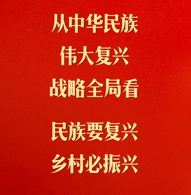 新农村新文化新征程新发展实现中国梦民族要复兴乡村必振兴