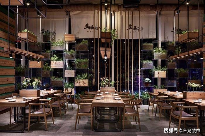 特色生态餐厅装修设计享受有机生态自然环境