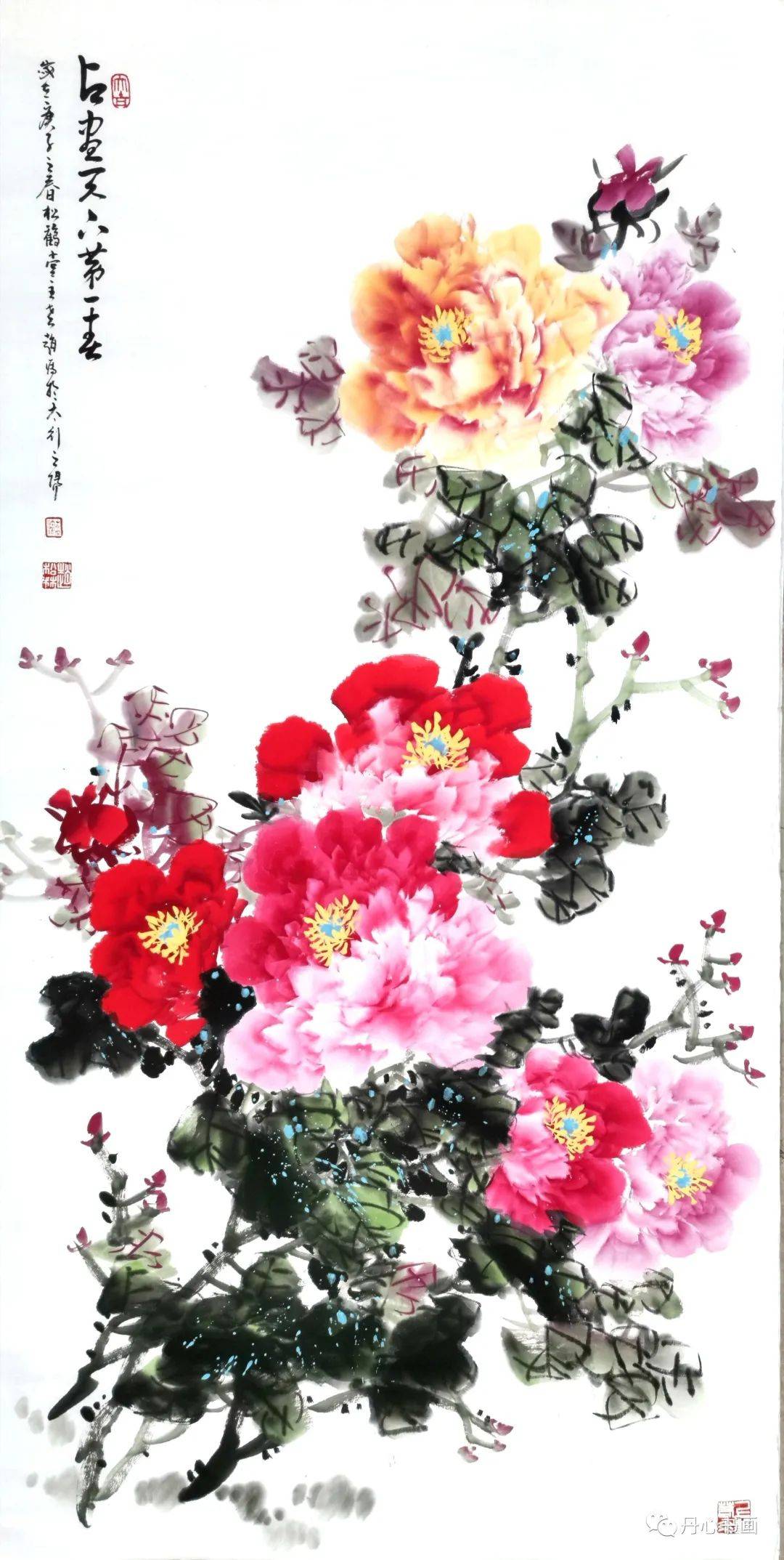 灵动飘逸格调清新禅意画家赵松林