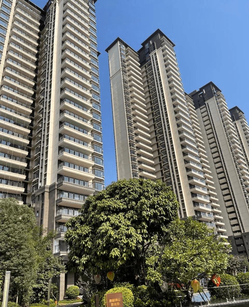 唐樾青山1期楼体实景图