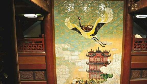 神仙为报答他的乐善好施，特施仙法画会跳舞的黄鹤，为茶楼助兴！