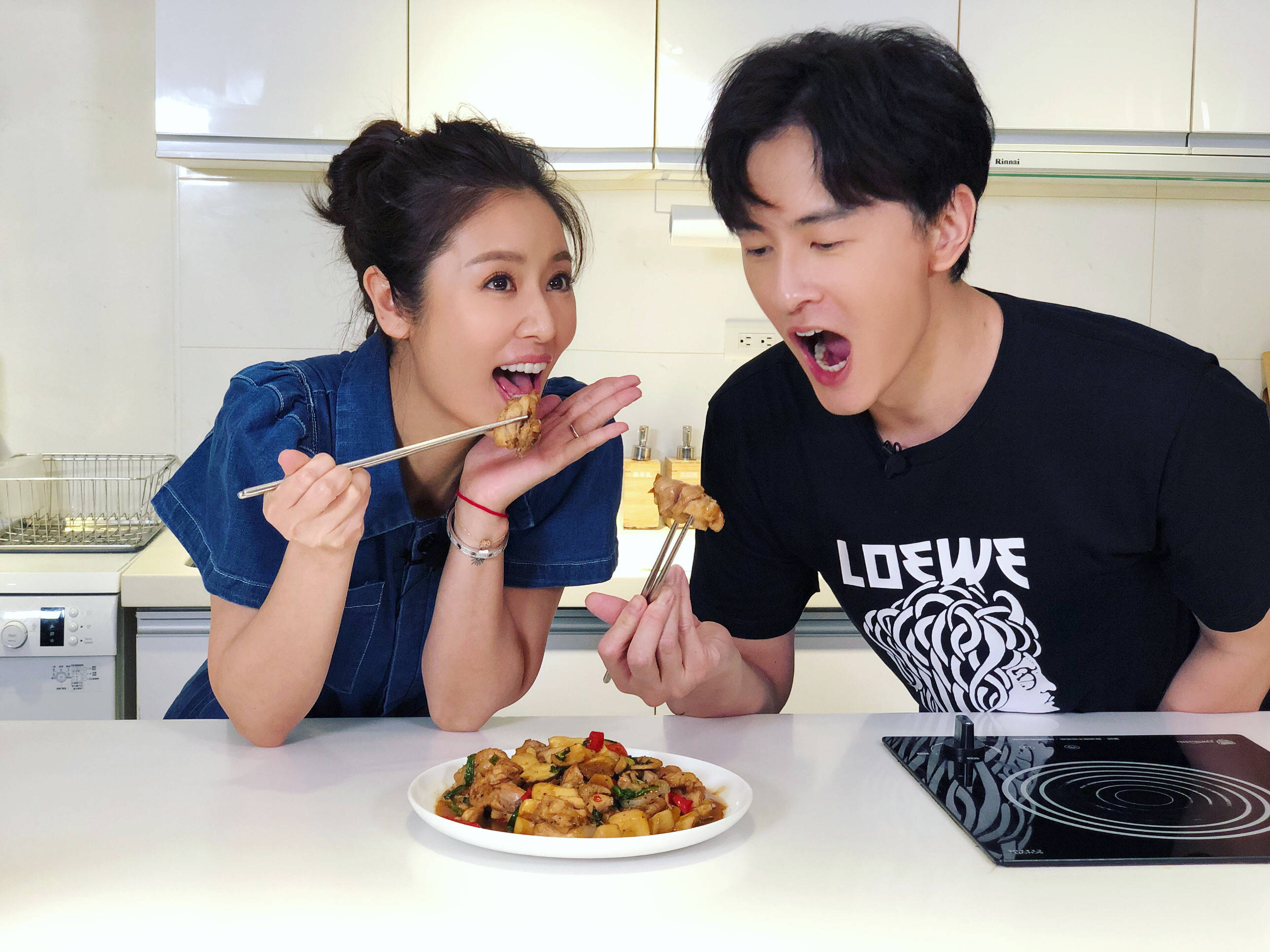 郑元畅林心如跨年厨房欢乐多高级创意料理层出不穷