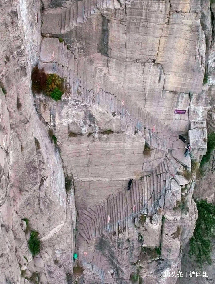 巧夺天工的黄河大梯子崖，悬崖峭壁，景色独特