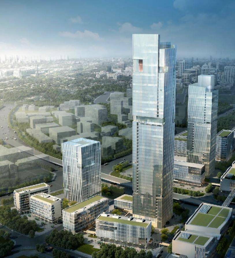 坚美——超高层建筑铝型材专家 协力打造“厦门岛外第一高楼”