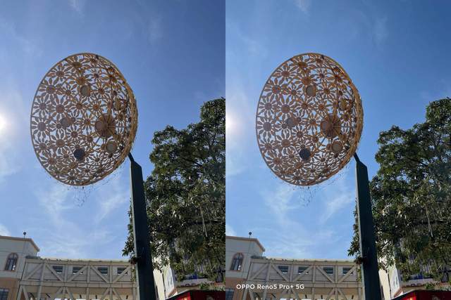 苹果12逆光拍照很强对比绿厂超大杯新机结果有意思