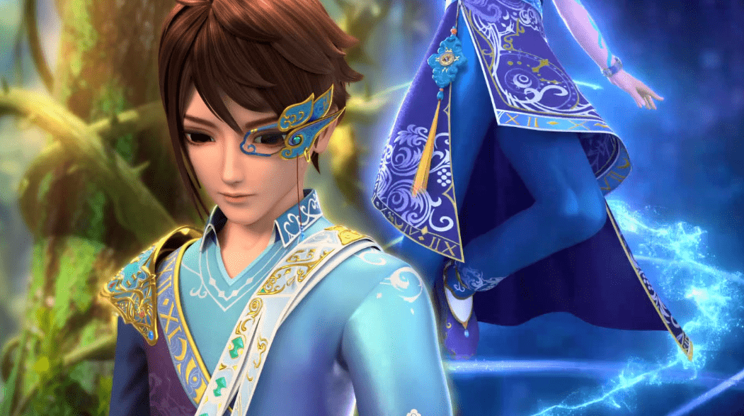 原创叶罗丽舒言获得时间许可新装造型很帅气远超叶战其他角色