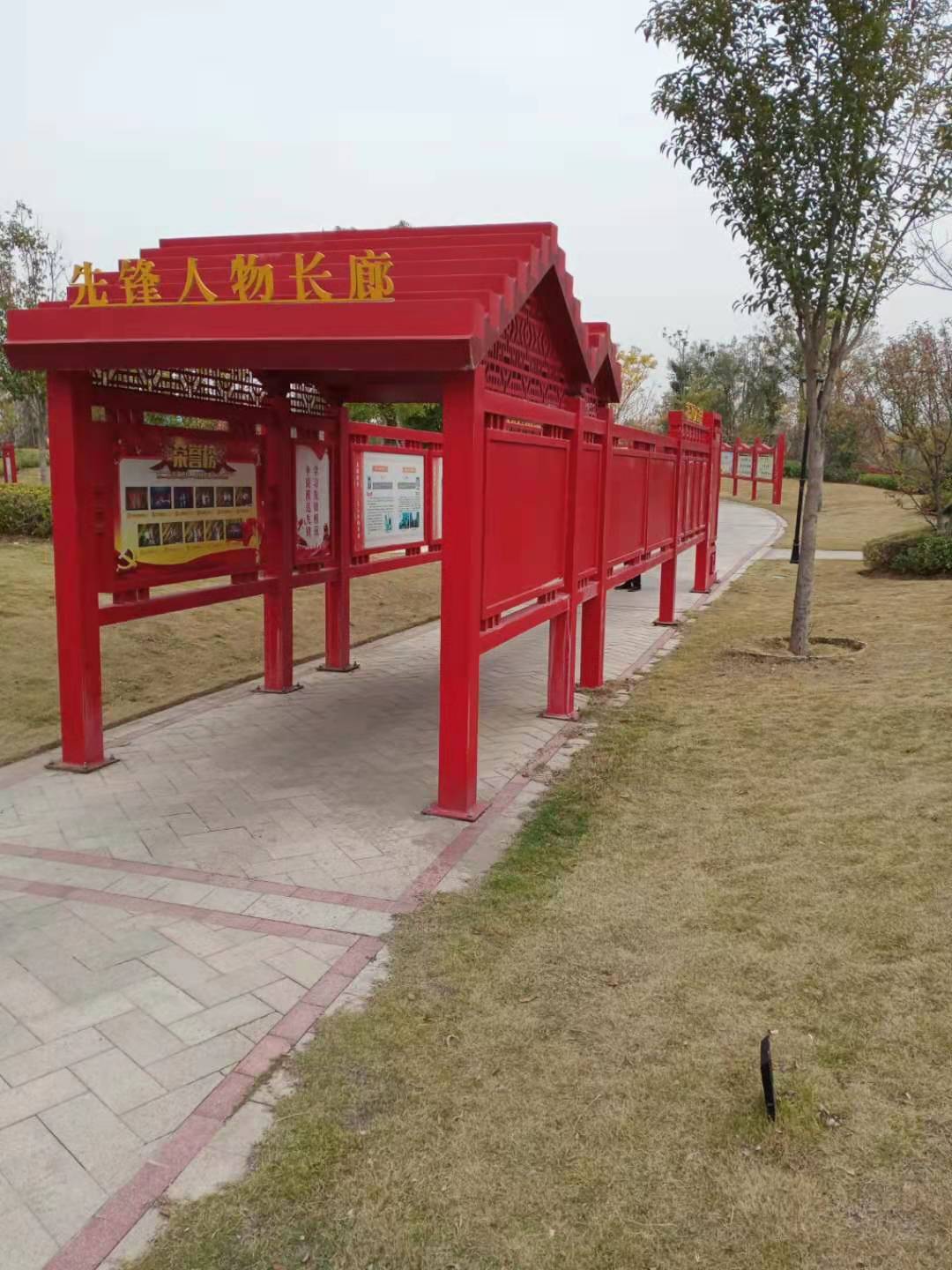 山西河南内蒙古双拥文化广场标识军史文化长廊标识背景红色旅游景区标牌制作