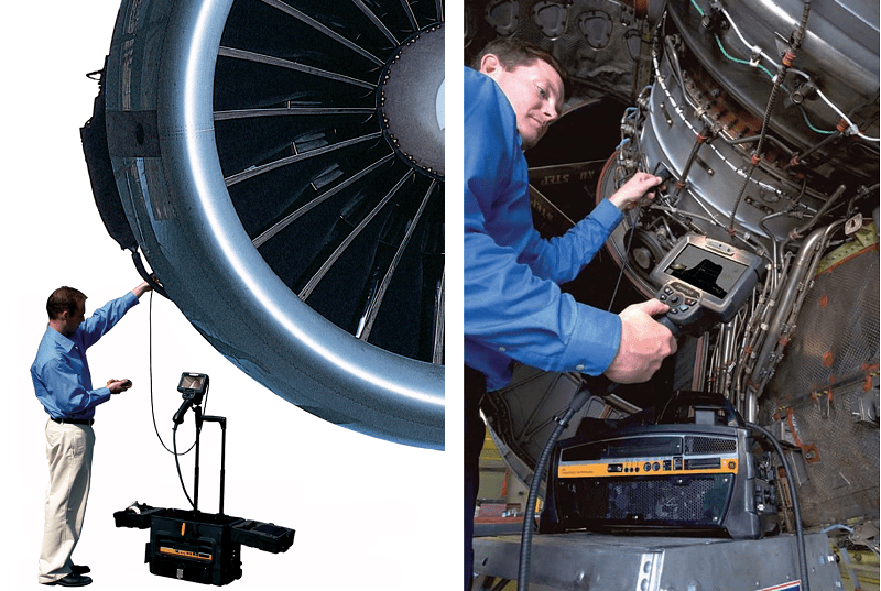 航空发动机孔探检测为什么推荐进口韦林工业内窥镜