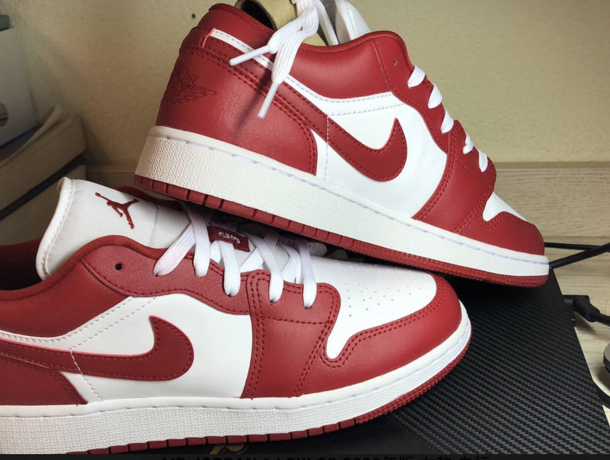 AJ1 LOW 白红 极速开箱 Air Jordan 1 Low 白红-搜狐大视野-搜狐新闻