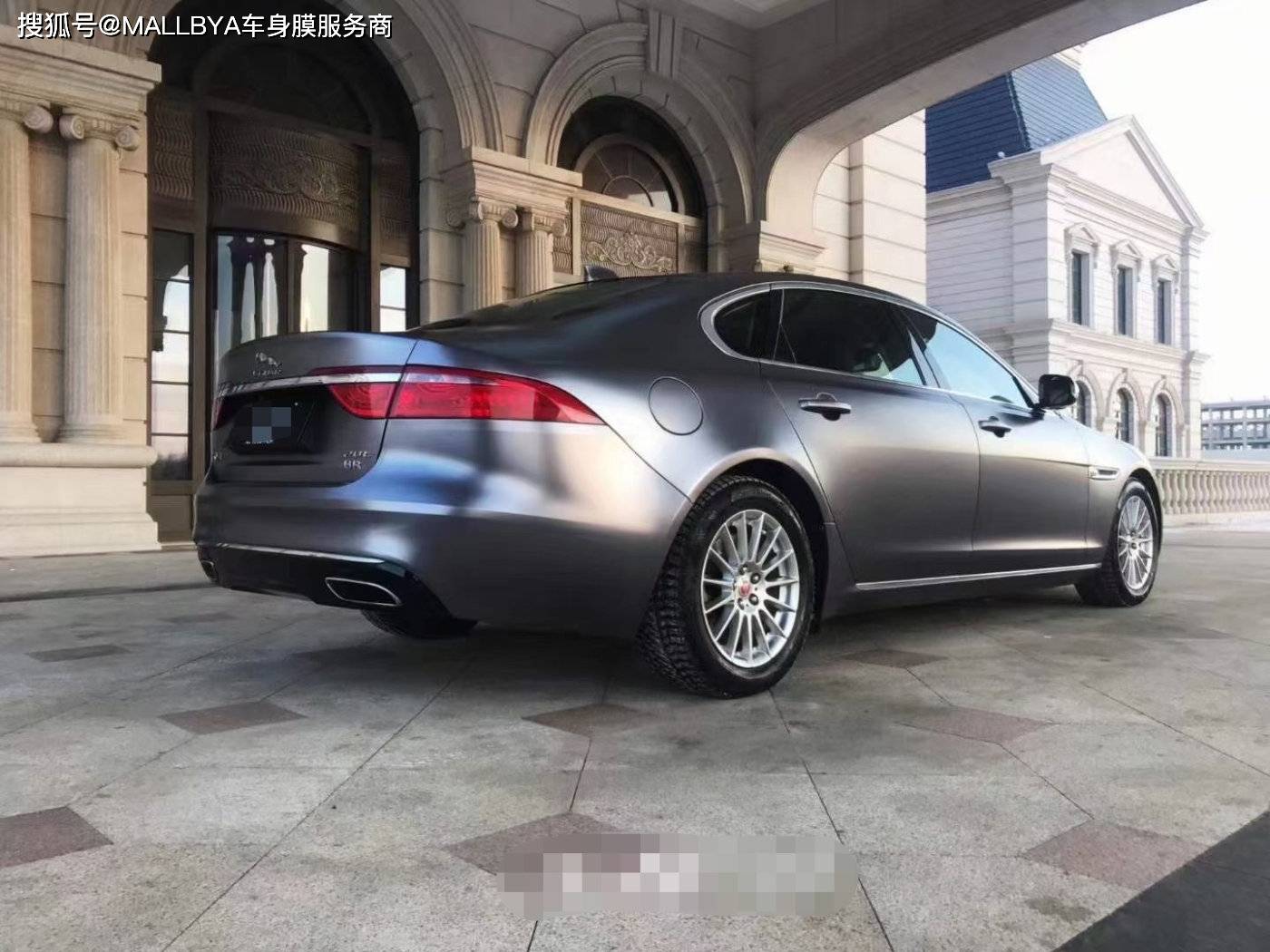 捷豹xjl改色电光银钛灰 是绅士还是斗士?